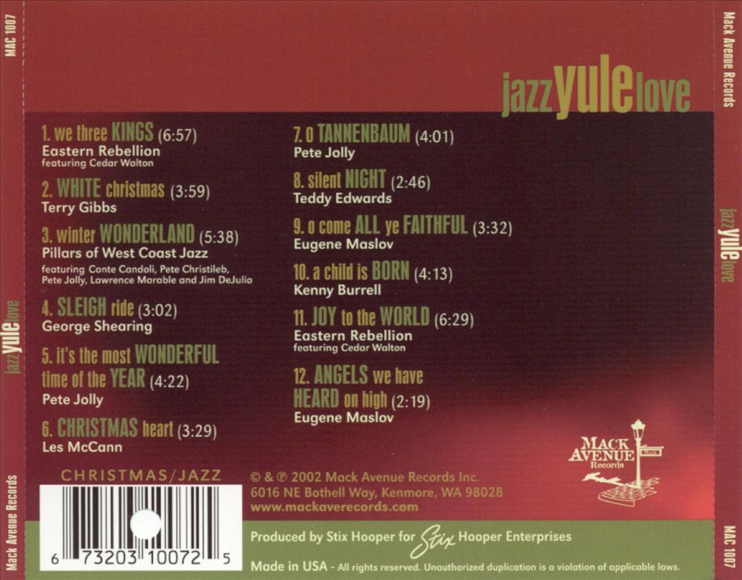 Jazz Yule Love cover art