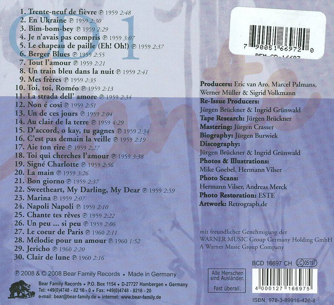 Je Chante Caterina Valente en France cover art