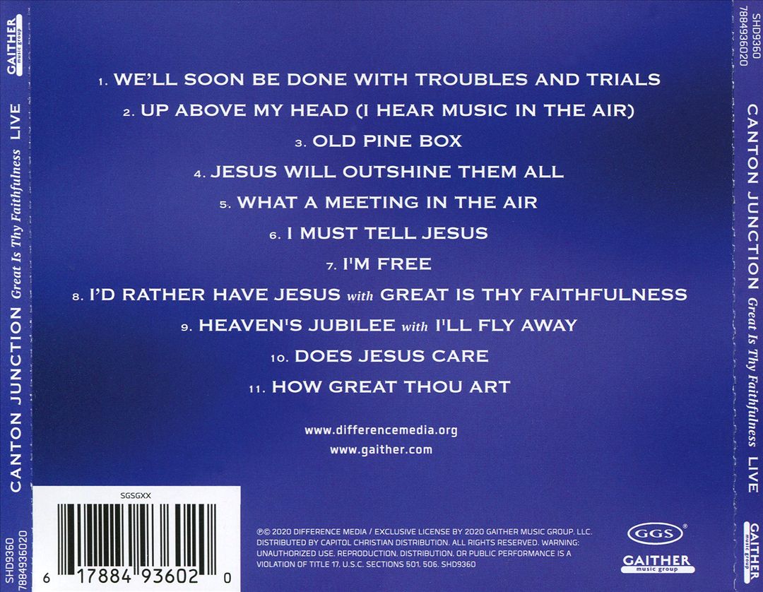 Great Is Thy Faithfulness (Live) cover art