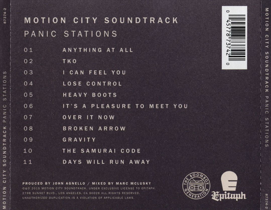 Panic Stations cover art