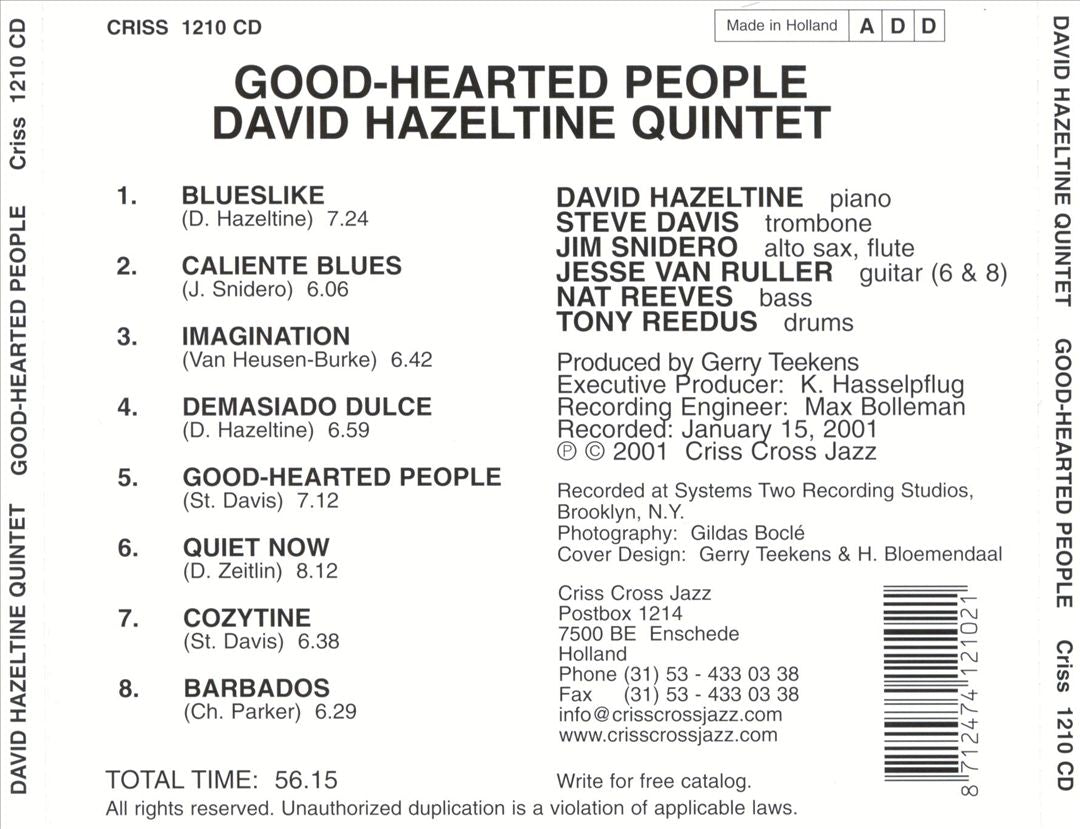 Good-Hearted People cover art