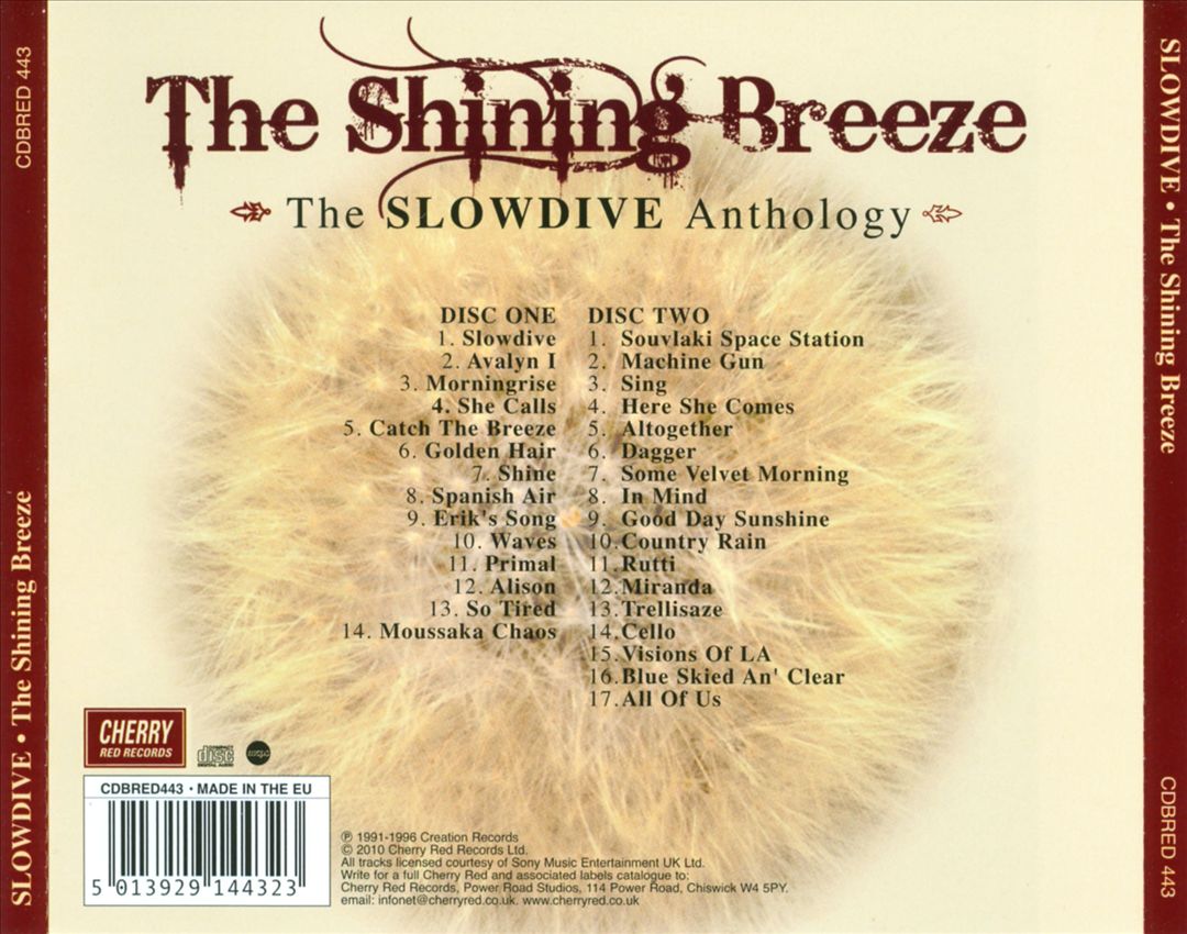 Shining Breeze: The Slowdive Anthology cover art