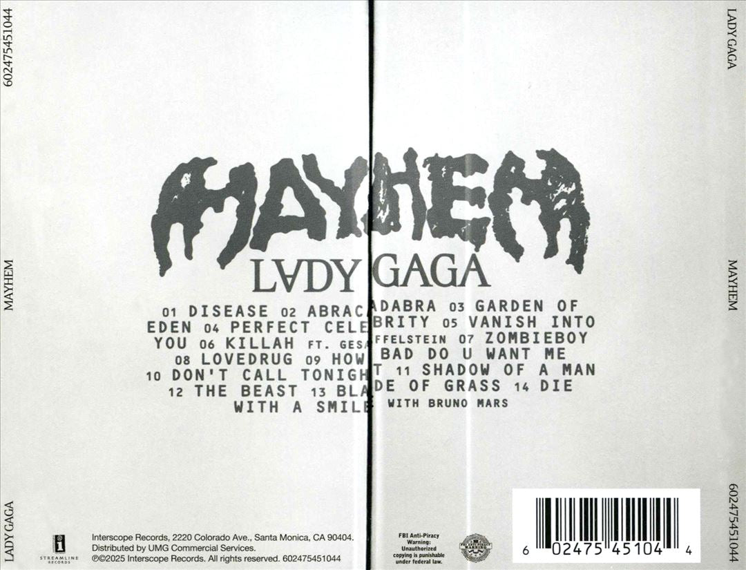 MAYHEM [2 LP] cover art