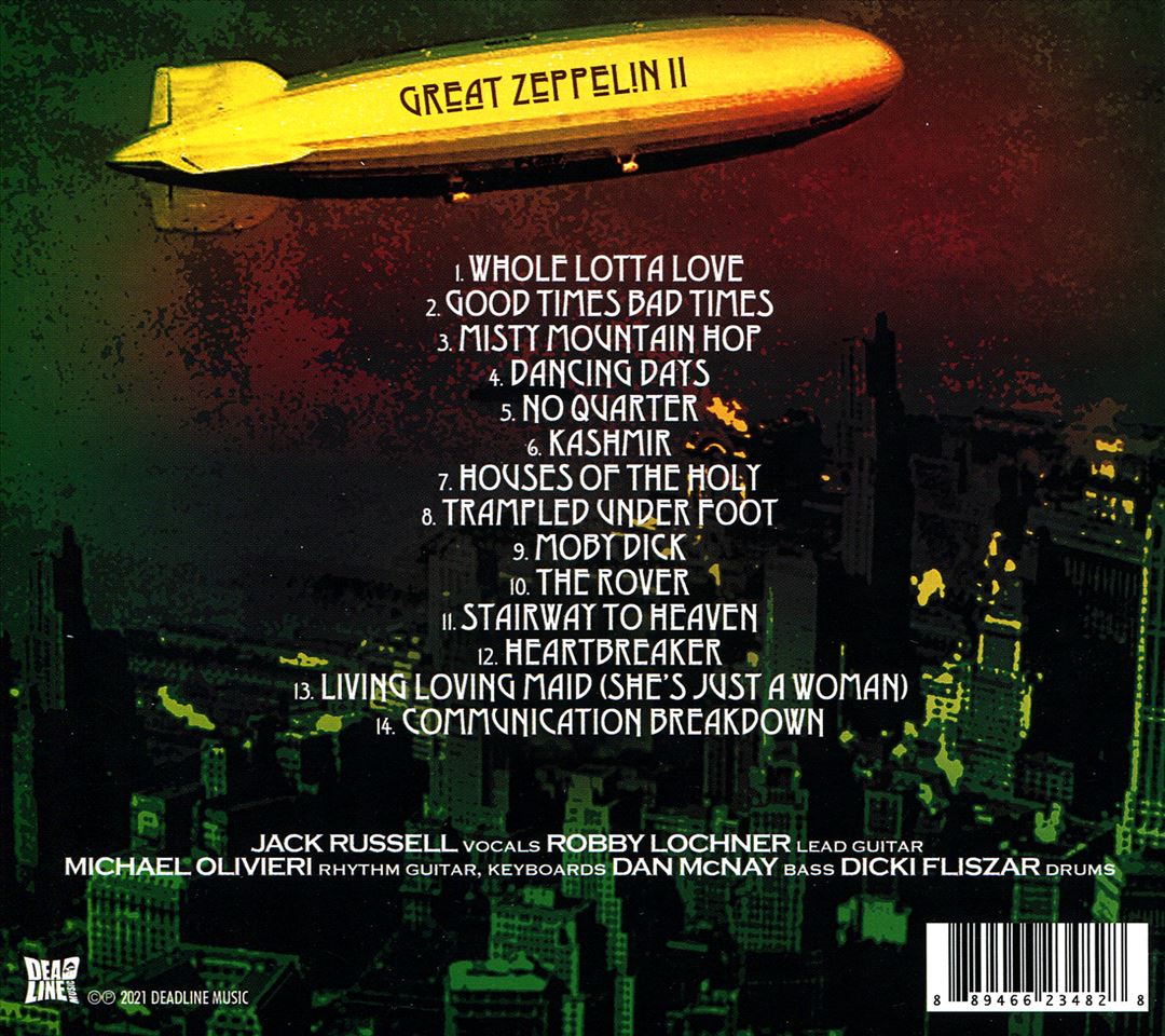 Great Zeppelin II: A Tribute to Led Zeppelin cover art