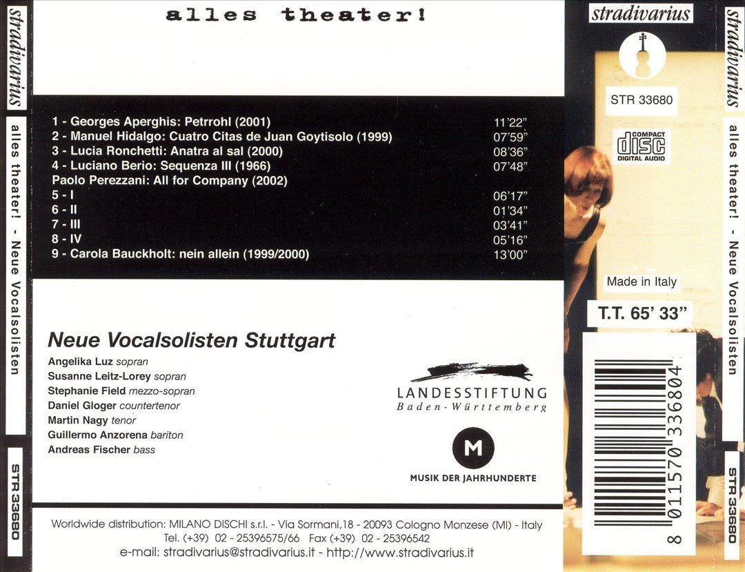 Alles Theater! cover art
