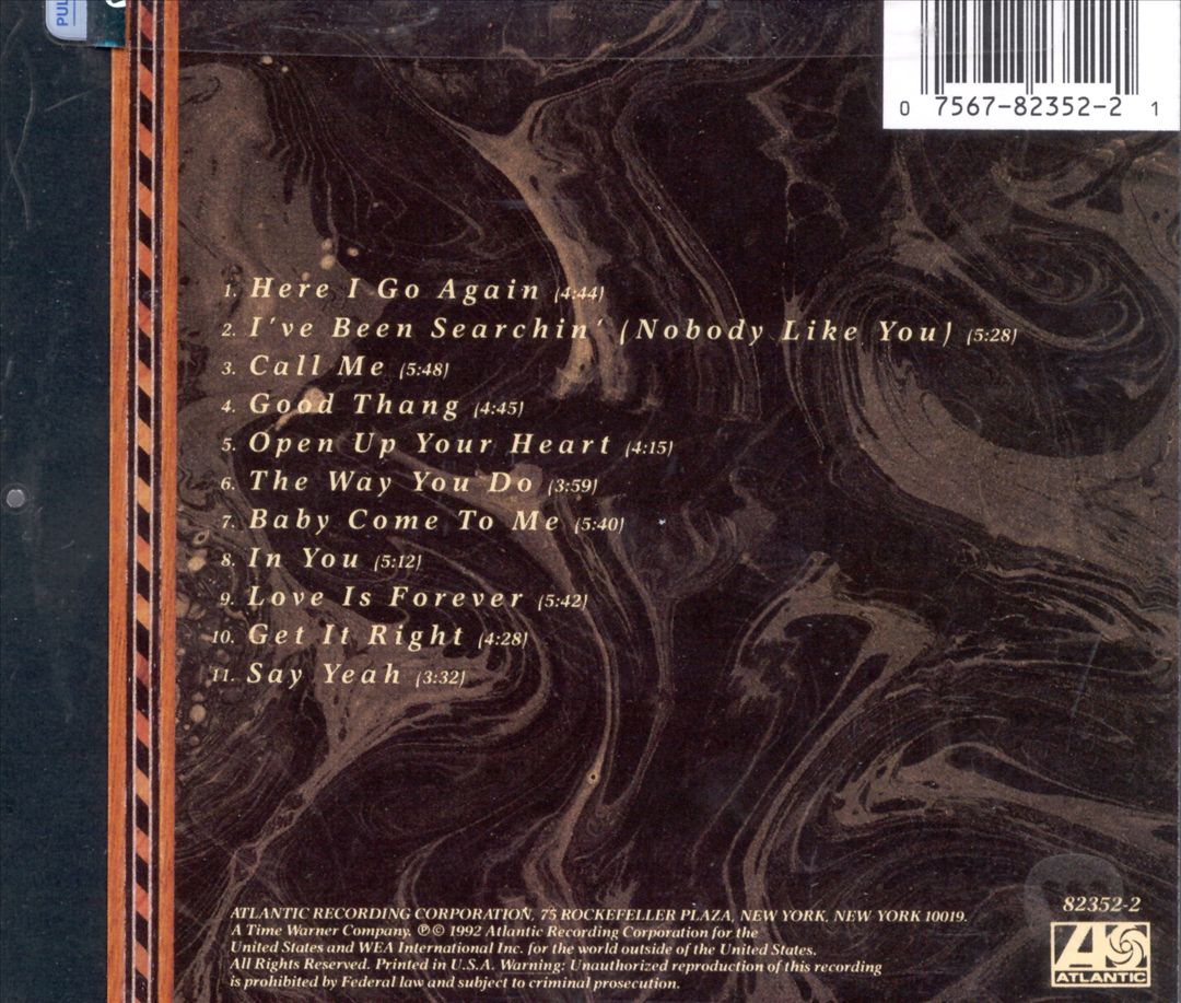 Here I Go Again cover art