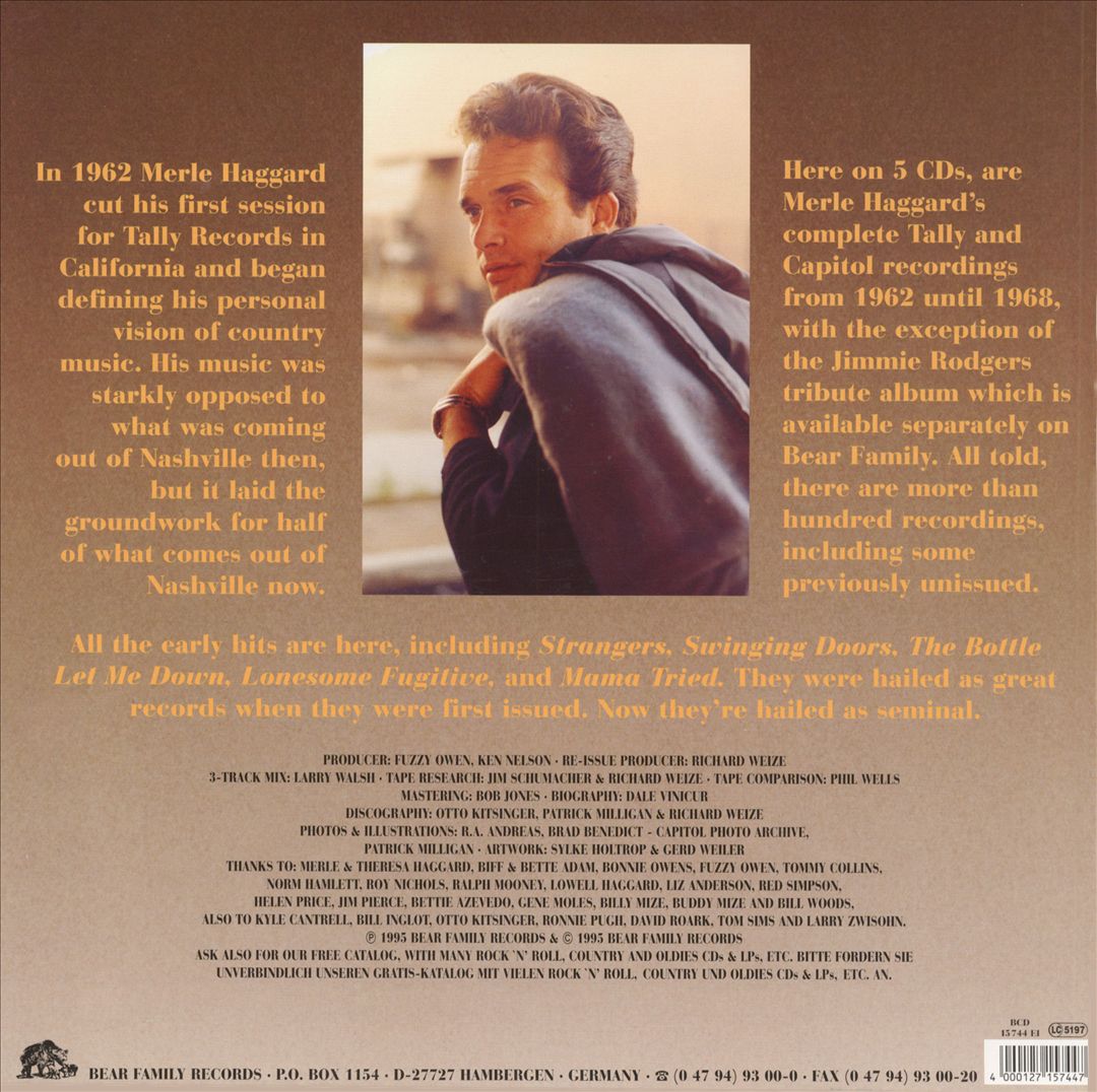 Untamed Hawk: The Early Recordings of Merle Haggard cover art