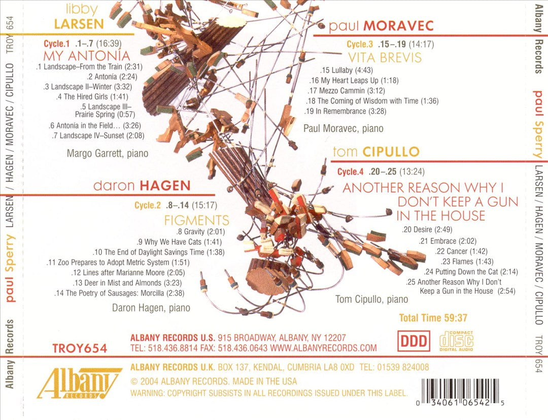 New American Song Cycles cover art