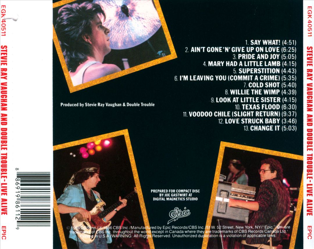 Live Alive cover art