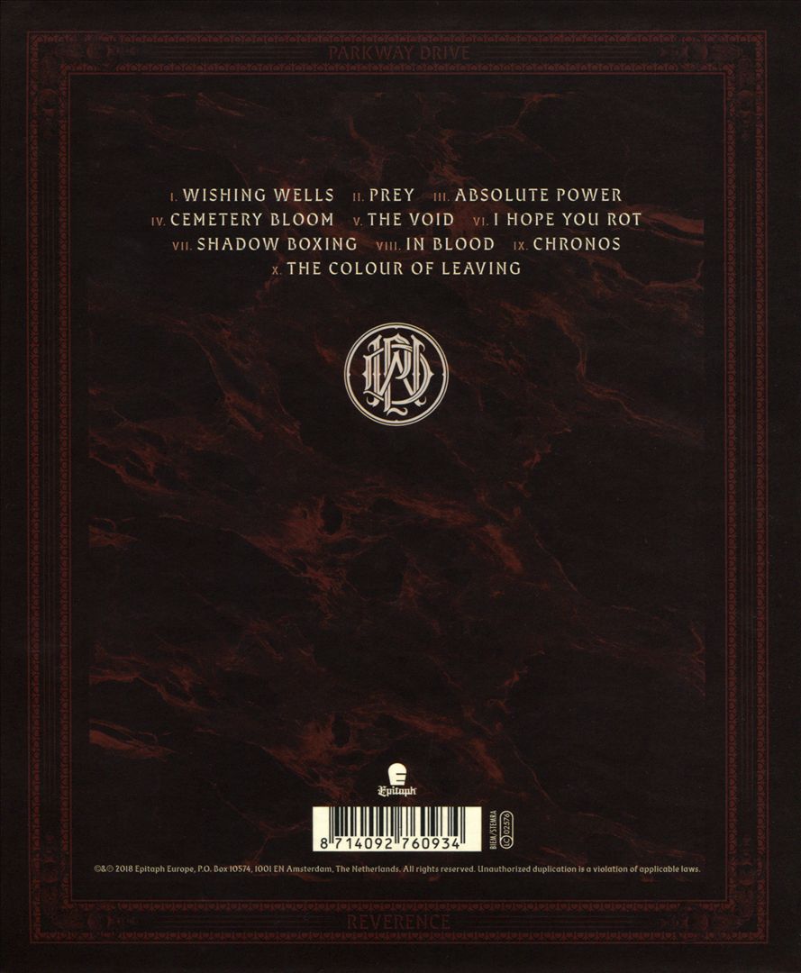 Reverence cover art