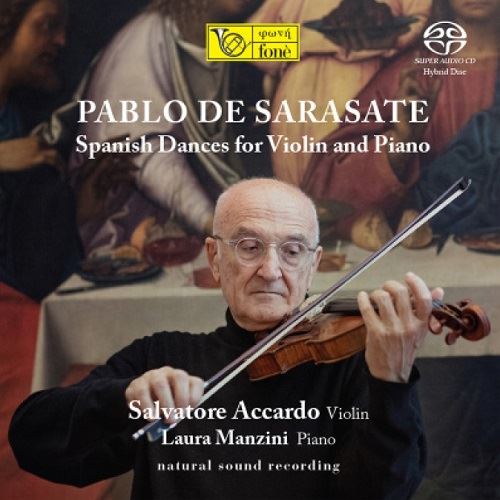 Pablo de Sarasate: Spanish Dances for Violin anbd Piano cover art