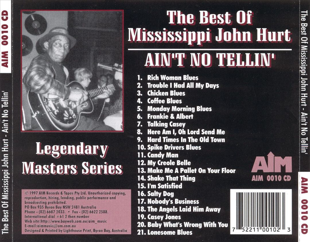 Best of Mississippi John Hurt [Aim] cover art