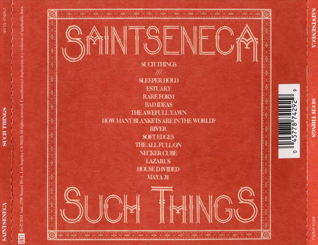 Such Things cover art
