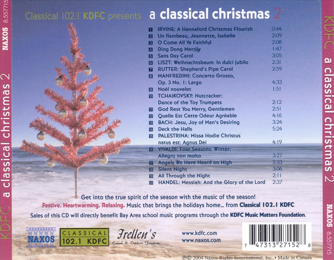 KDFC: A Classical Christmas, Vol. 2 cover art