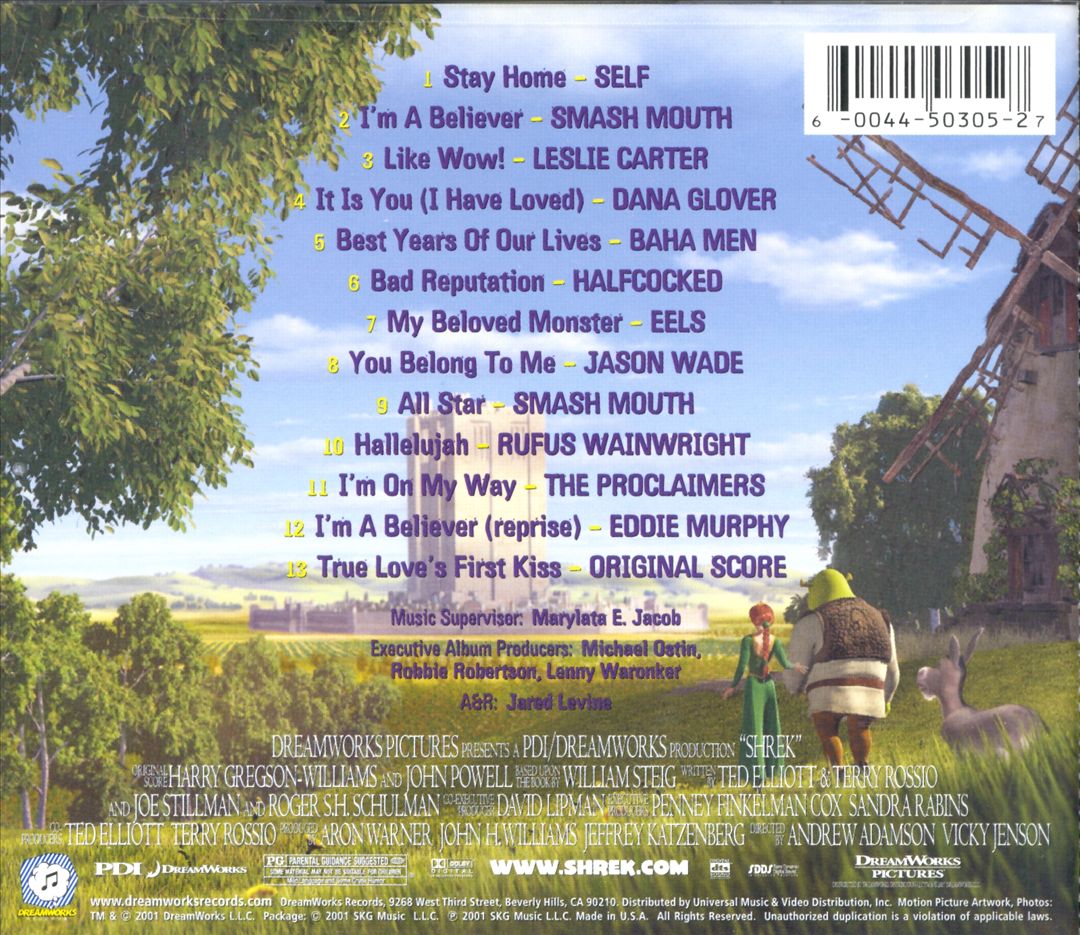 Shrek [Original Motion Picture Soundtrack] cover art