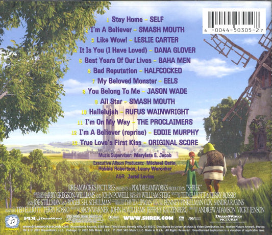 Shrek [Original Motion Picture Soundtrack] cover art