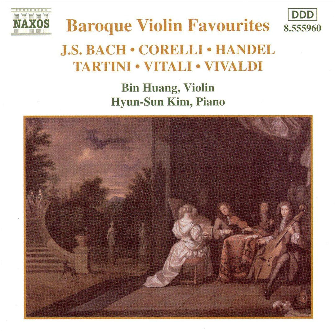 Baroque Violin Favourites cover art