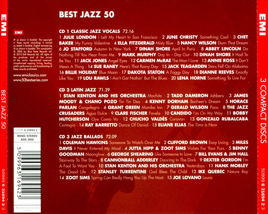 Best Jazz 50 cover art