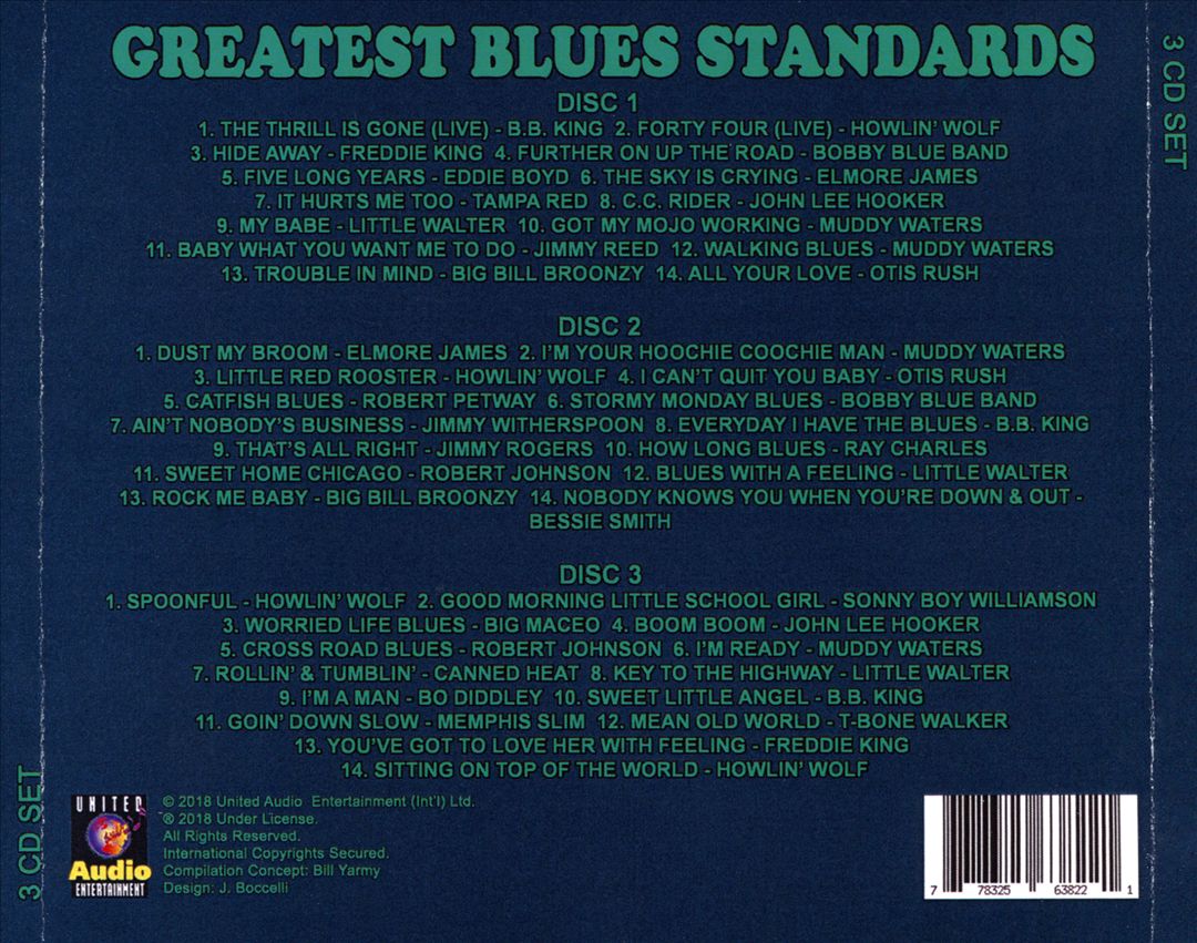 Greatest Blues Standards cover art