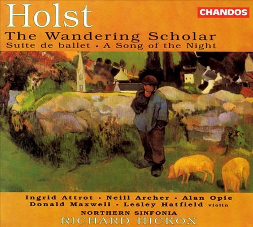 Holst: The Wandering Scholar cover art