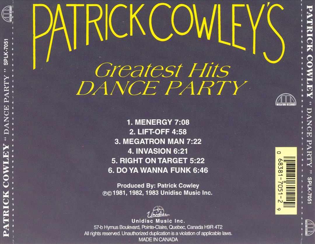 Greatest Hits Dance Party cover art
