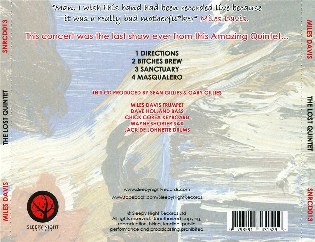 Lost Quintet cover art