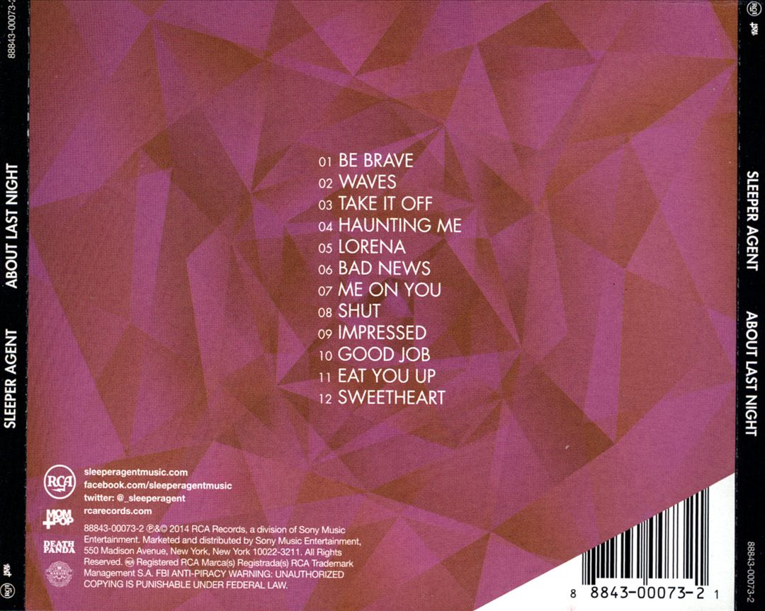 About Last Night cover art