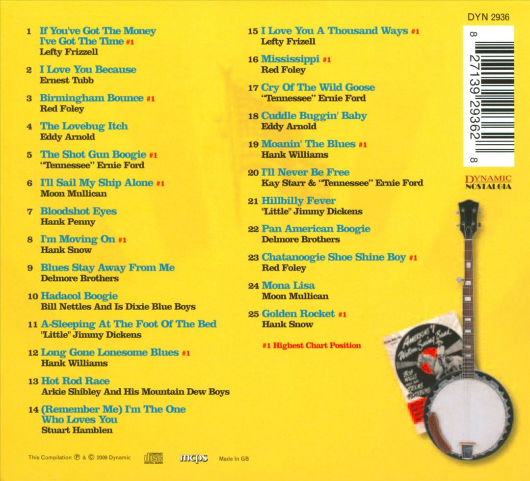 Country Hit Parade 1950 cover art