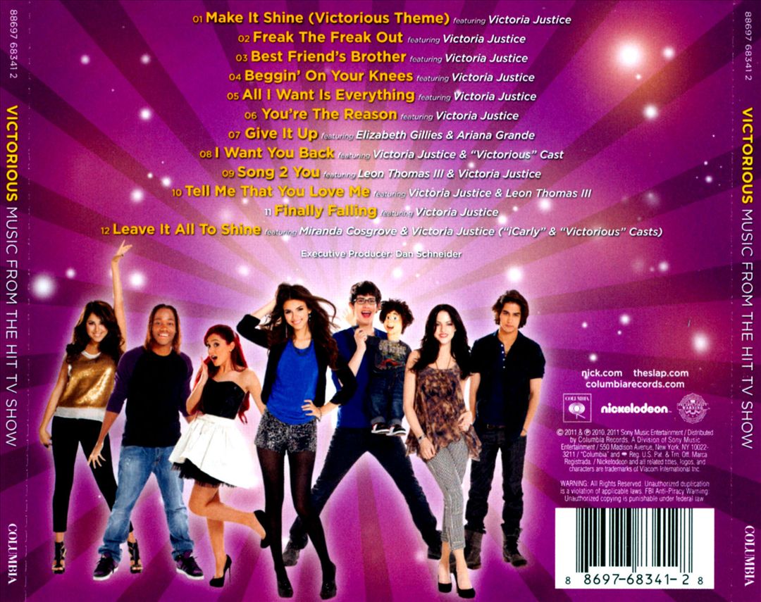 Victorious: Music from the Hit TV Show cover art