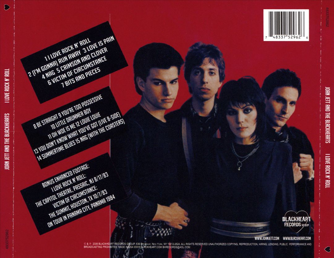 I Love Rock 'N' Roll cover art