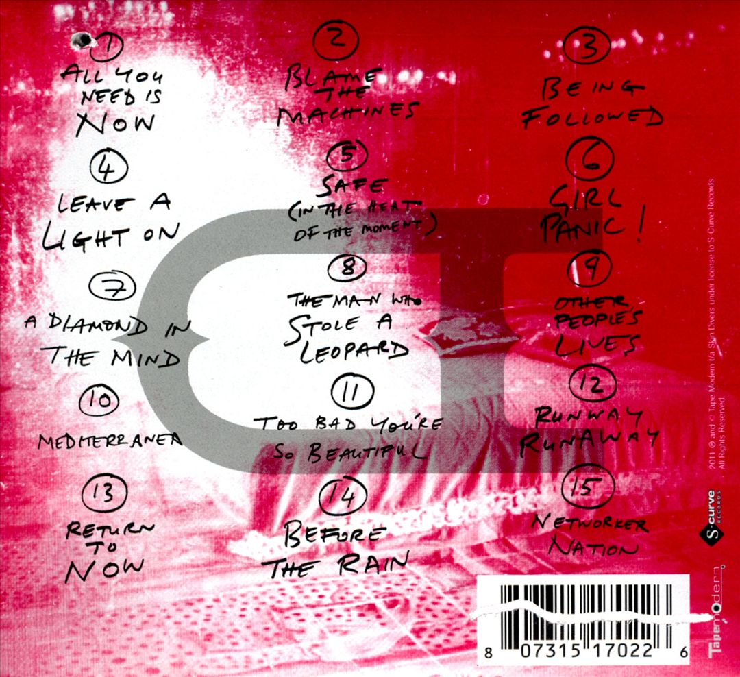 All You Need Is Now cover art