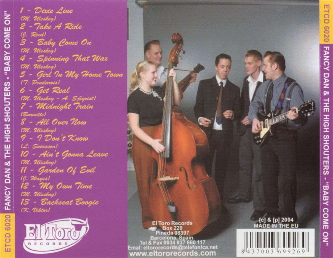 Baby Come On cover art