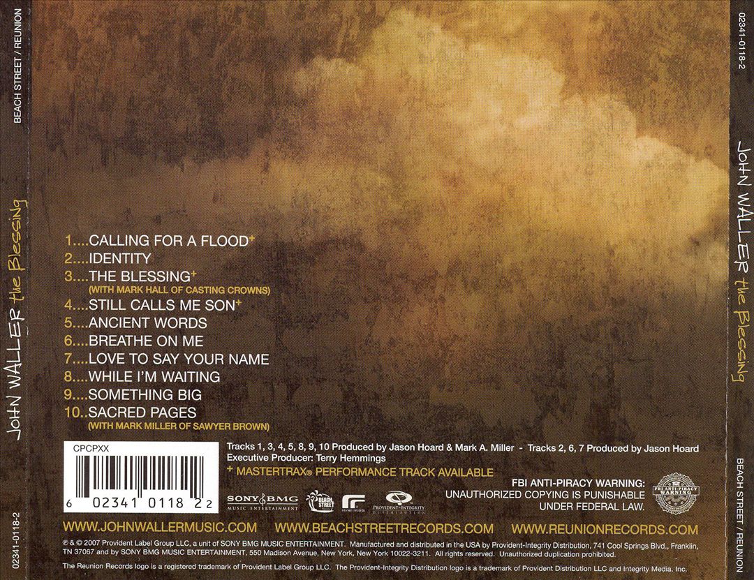 Blessing cover art