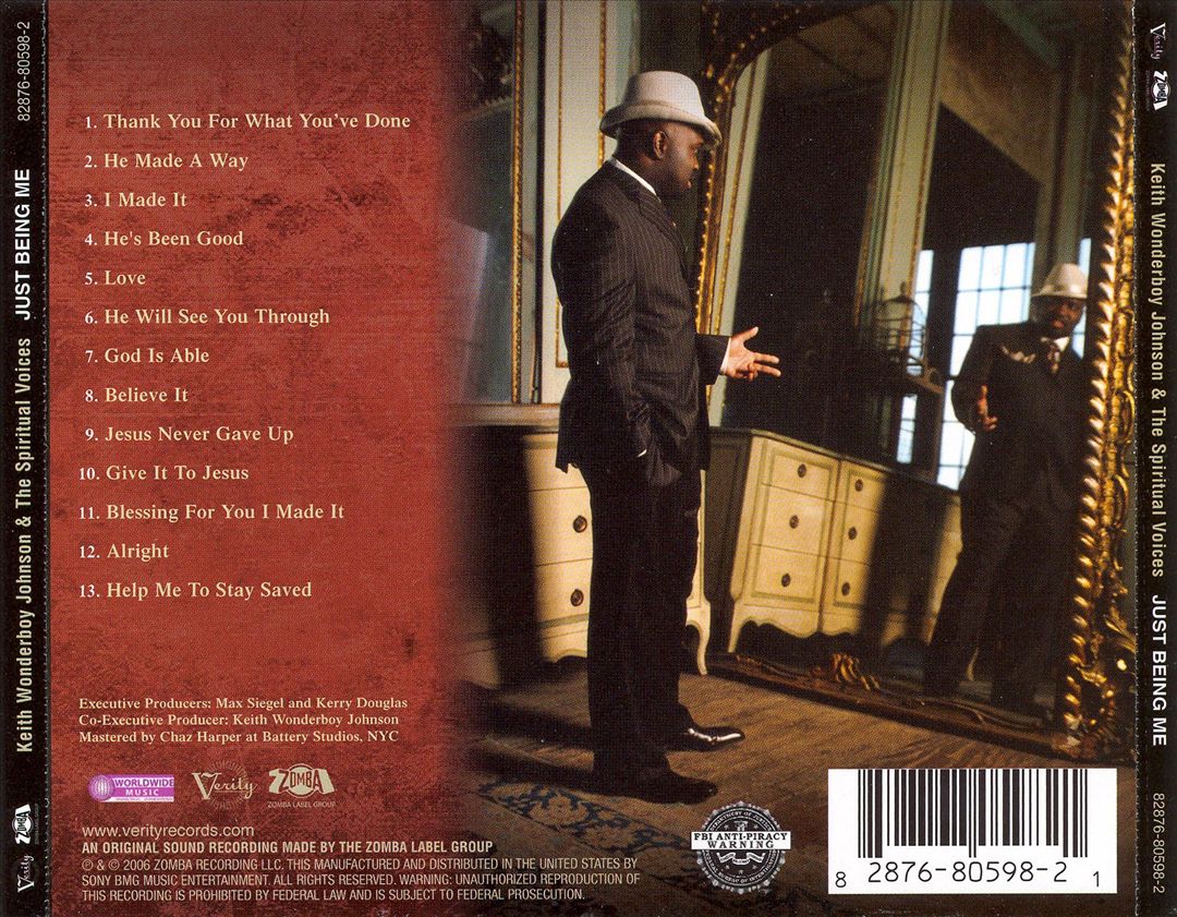 Just Being Me cover art