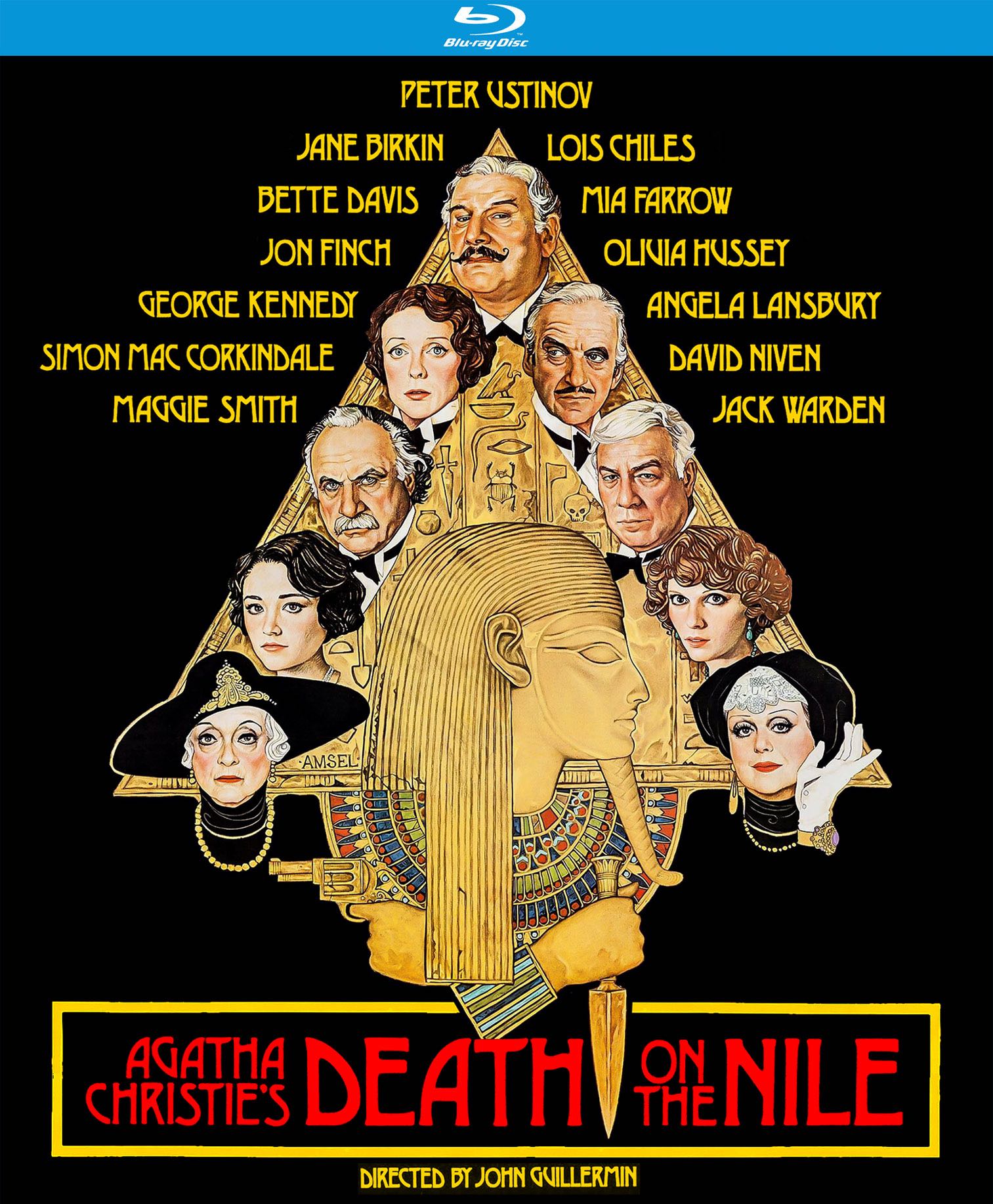 Death on the Nile [Blu-ray] cover art