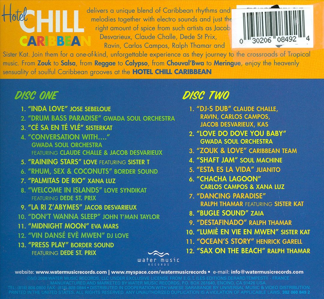 Hotel Chill Caribbean cover art