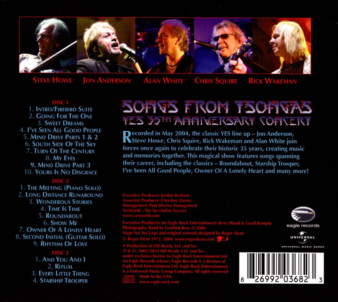 Songs From Tsongas: The 35th Anniversary Concert cover art