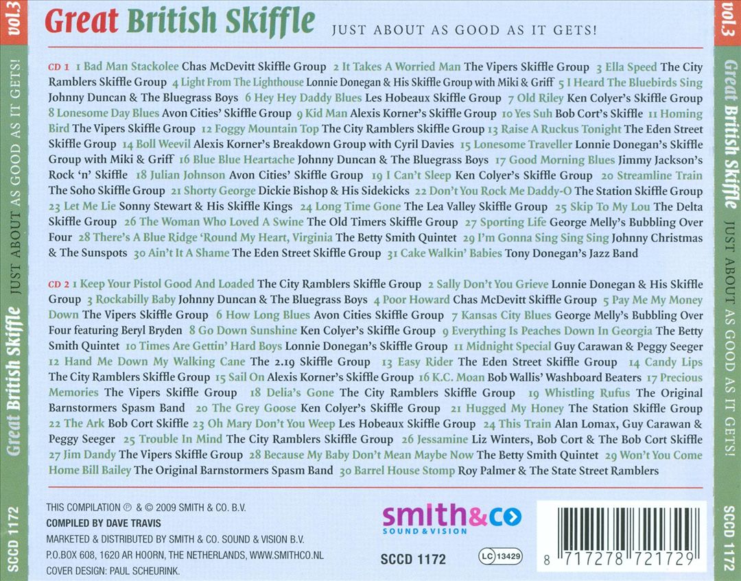 Great British Skiffle: Just About As Good As It Gets! cover art