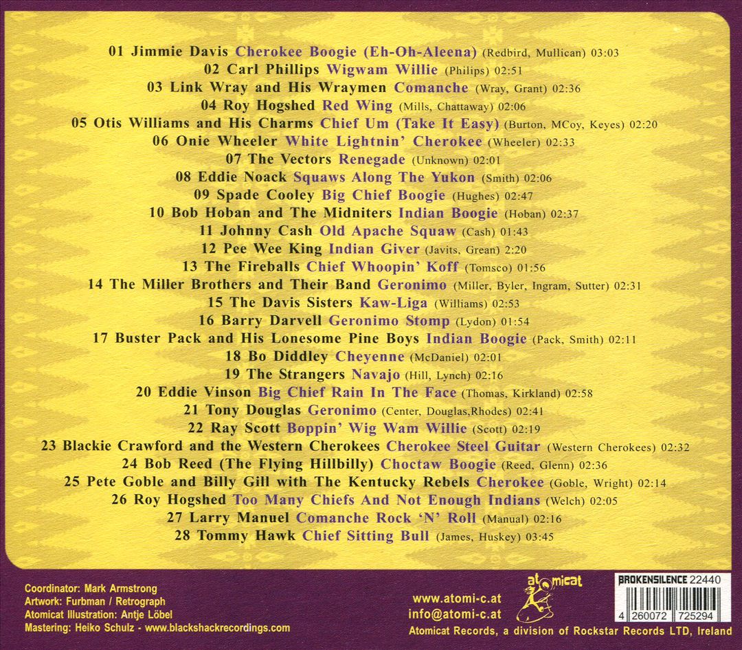 Indian Bred, Vol. 2: Rock 'N' Roll Chief Whoopin' Koff cover art