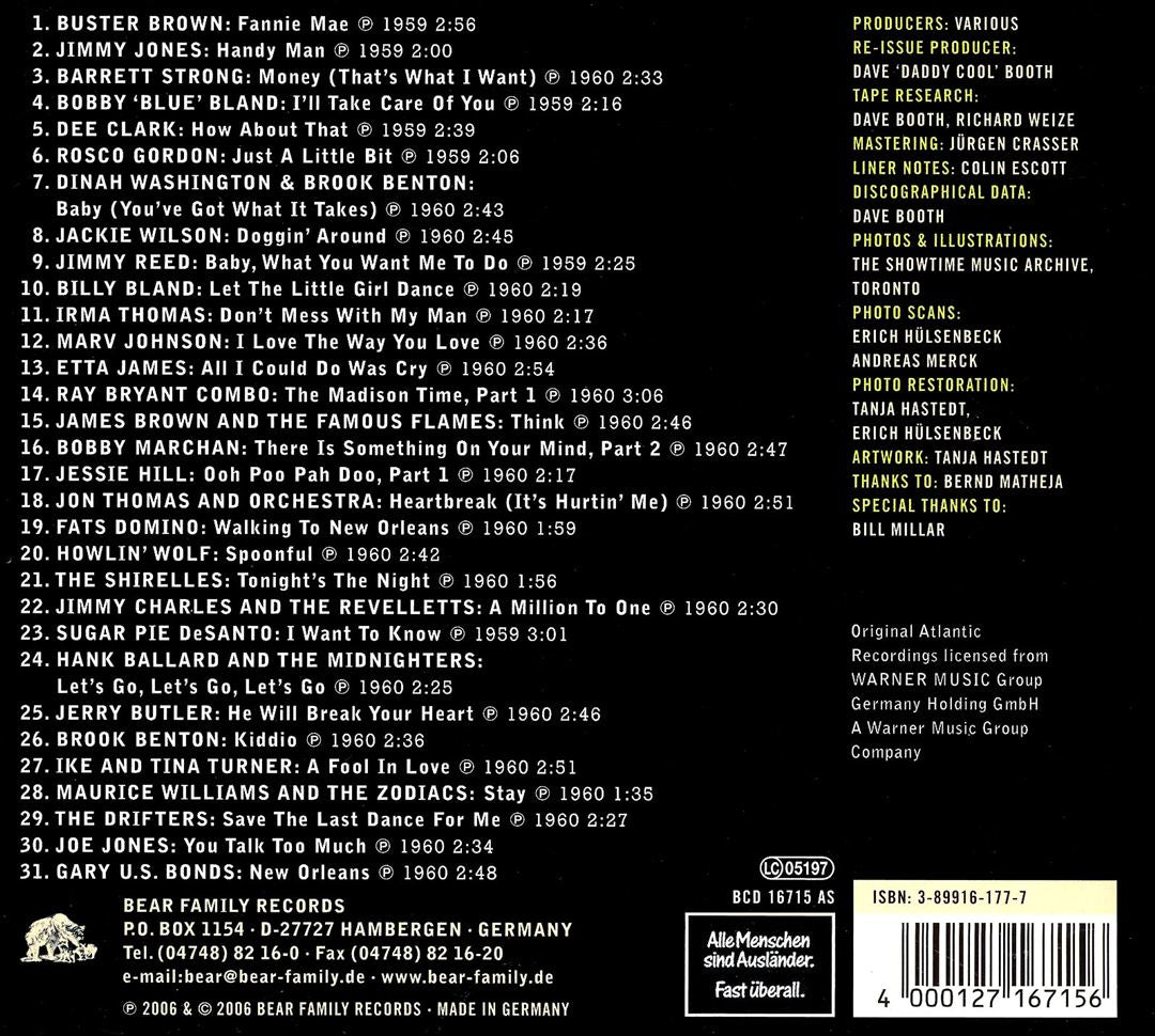 Blowing the Fuse: 31 R&B Classics That Rocked the Jukebox in 1960 cover art