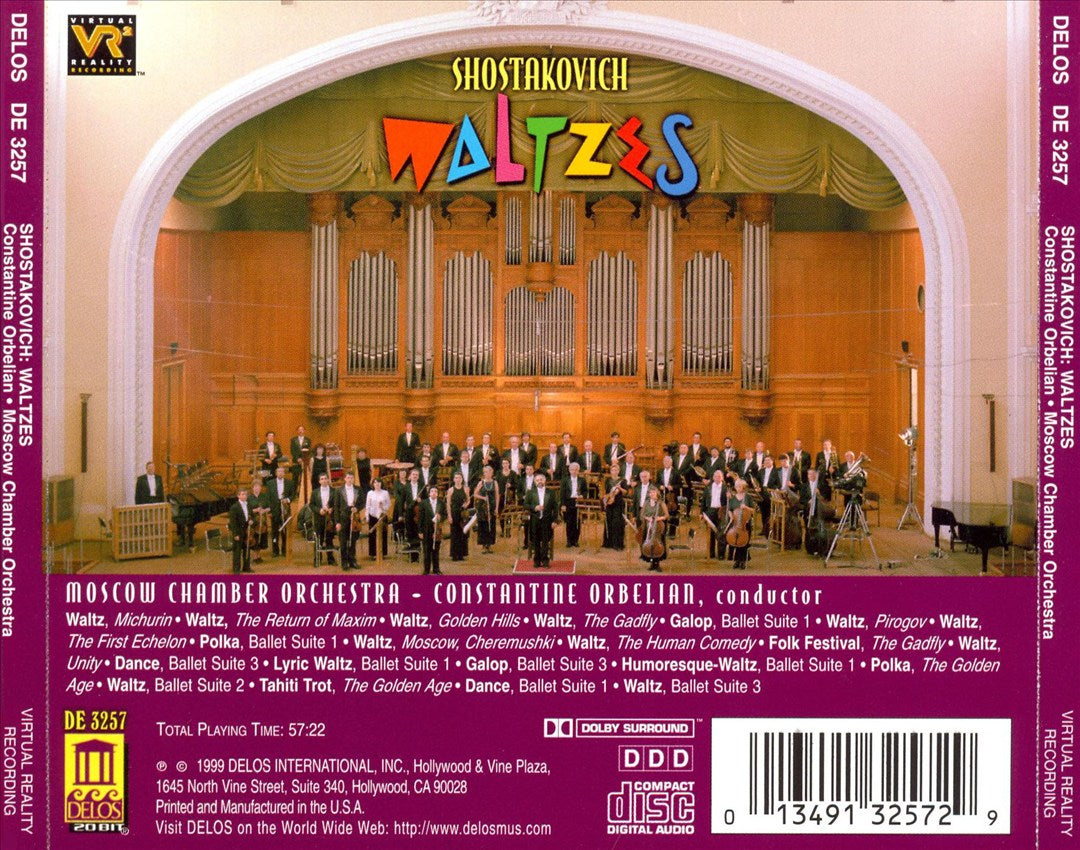 Shostakovich: Waltzes cover art