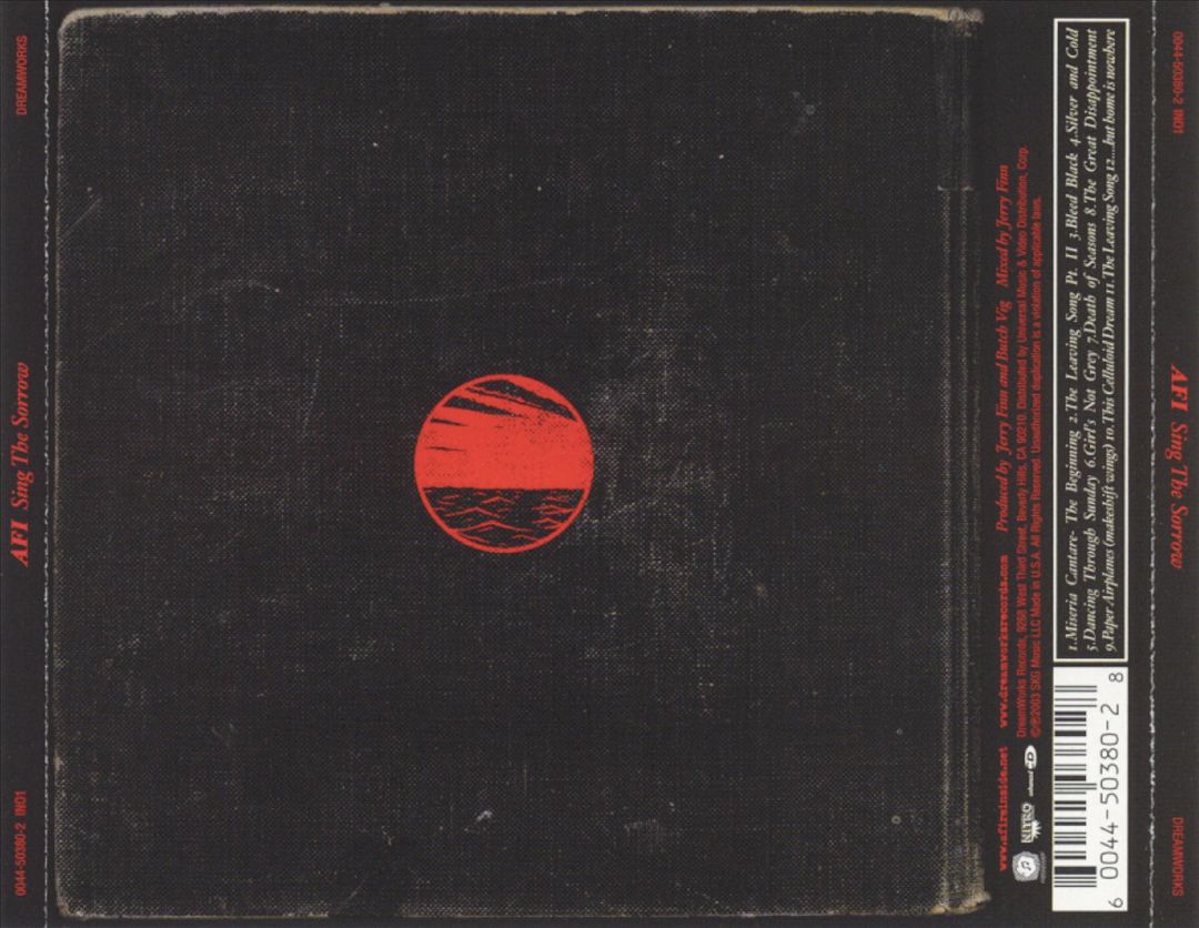 Sing the Sorrow [UK Version] cover art