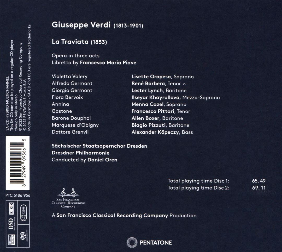 Verdi: La Traviata cover art