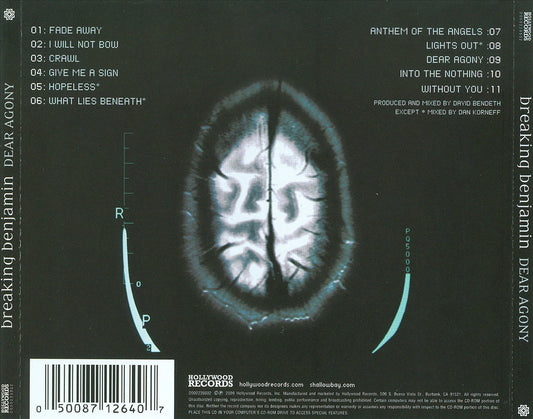 Dear Agony cover art