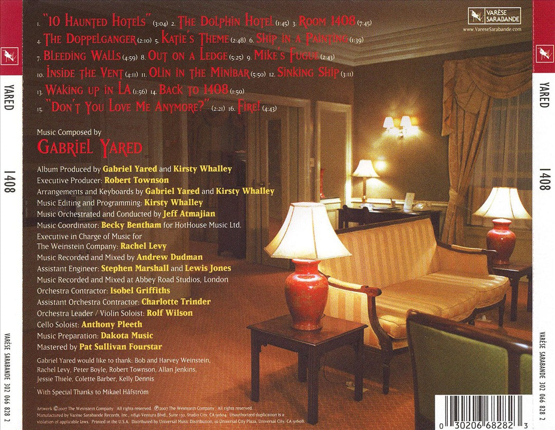 1408 [Original Motion Picture Soundtrack] cover art