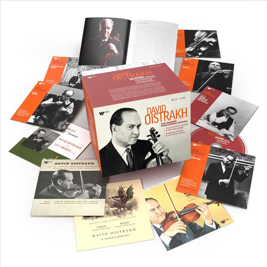 David Oistrakh: The Warner Remastered Edition cover art