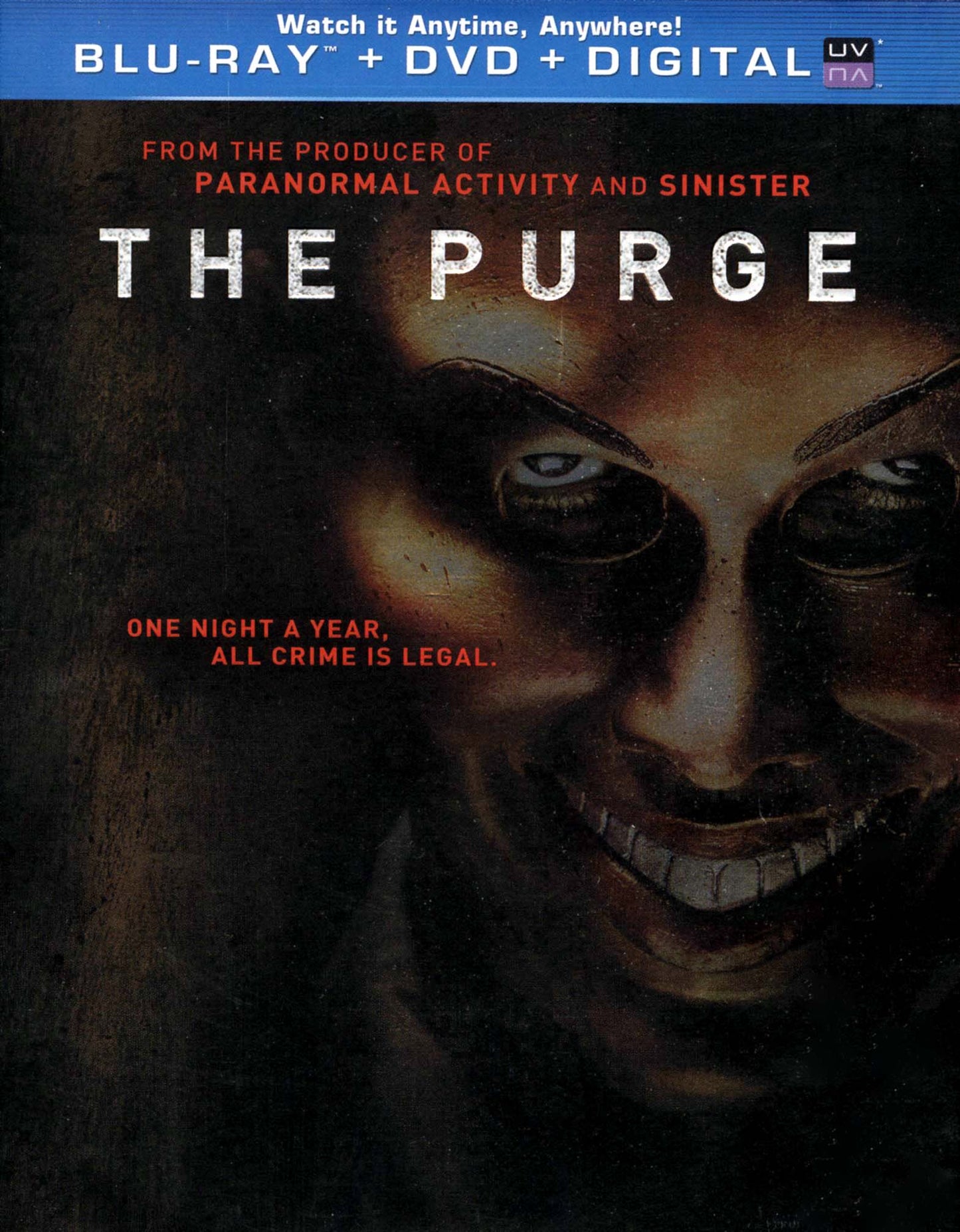 Purge [2 Discs] [Includes Digital Copy] [Blu-ray/DVD] cover art