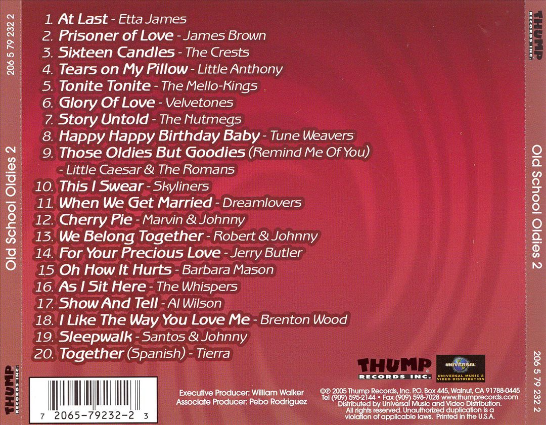 Old School Oldies, Vol. 2 cover art
