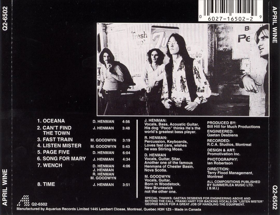 April Wine cover art