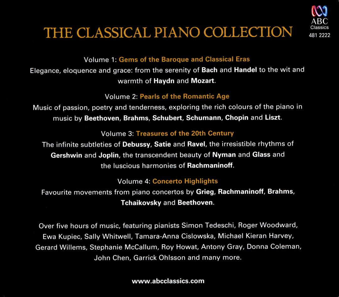 Classical Piano Collection cover art